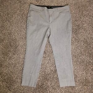 Banana Republic Sloan Curvy Fit Gray Pants Women's Size 18